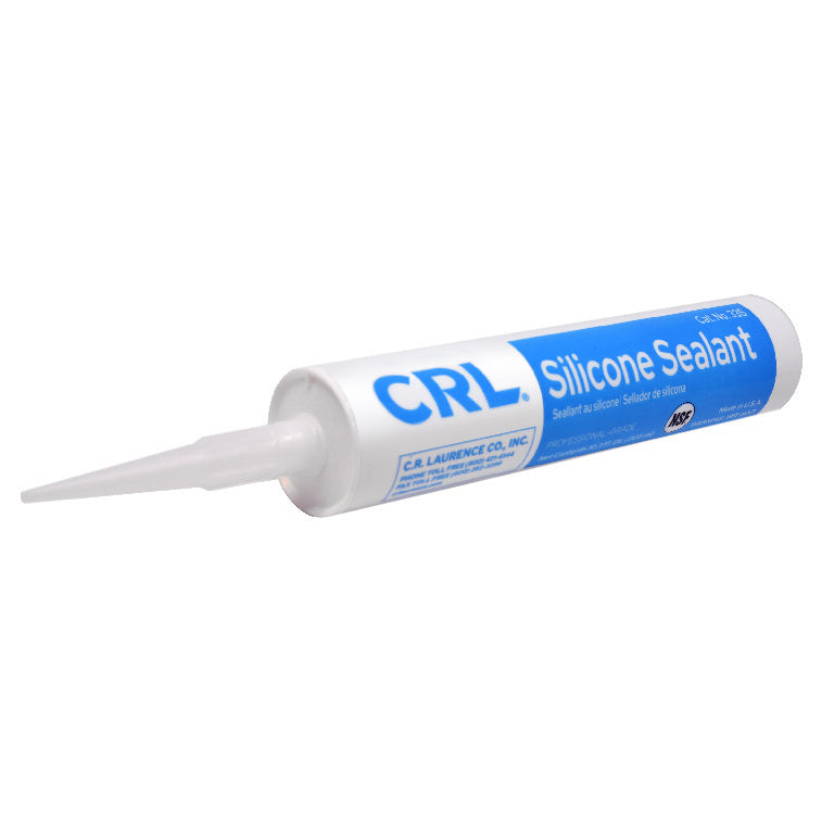 Crl 33s Silicone Sealant, 10 oz. Cartridge, Translucent Clear - Item # 33STC
