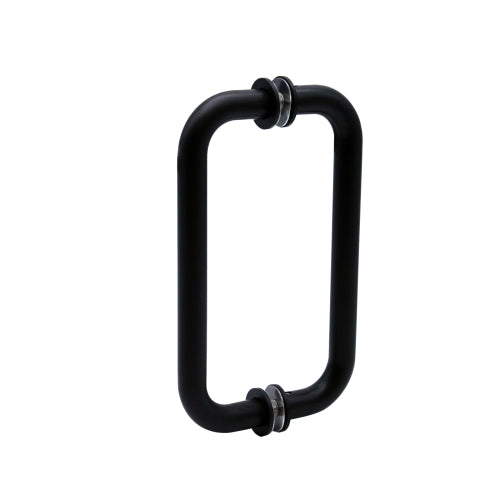 FHC 8" Center-to-Center Tubular Pull - Matte Black - Item # PHR8X8MB