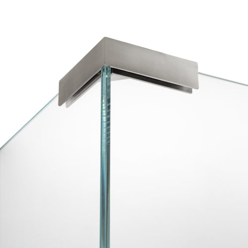 FHC Premium Stabilizer Bracket 90 Degree Heavy-Duty Sleeve-Over Bracket - Brushed Nickel - Item # PSB90BN