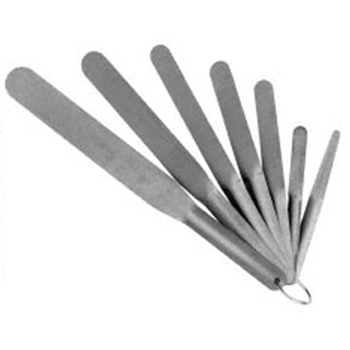 Crl Complete Set of Seven All Stainless Steel Spatulas - Item # AB958G