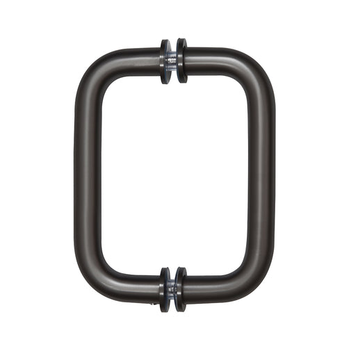 CRL Oil Rubbed Bronze 6" BM Series Tubular Back-to-Back Pull Handle - Item # BM6X60RB