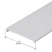 Crl-US Aluminum Flush Insert - Clear Anodized Finish - 24'2" - Item # PS10011