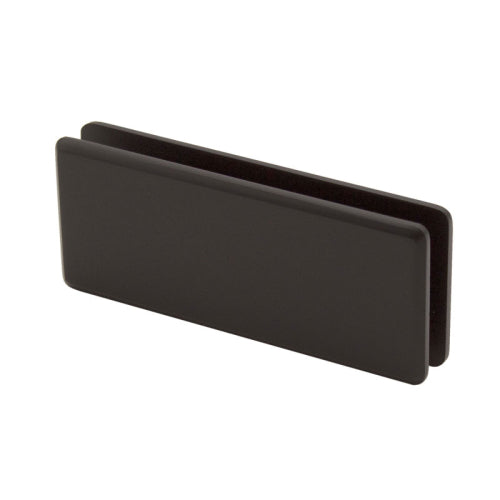 FHC Beveled 180 Degree Glass to Glass Clamp - Oil Rubbed Bronze - Item # CBU1800RB