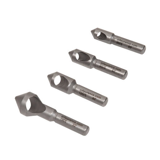 Crl Brand 4 Piece Countersink Set for No. 6 to 16 Screws - Item # CS4