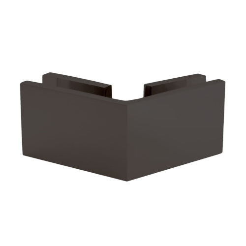 FHC Square 135 Degree Clamp Glass-to-Glass - Oil Rubbed Bronze - Item # CSU1350RB