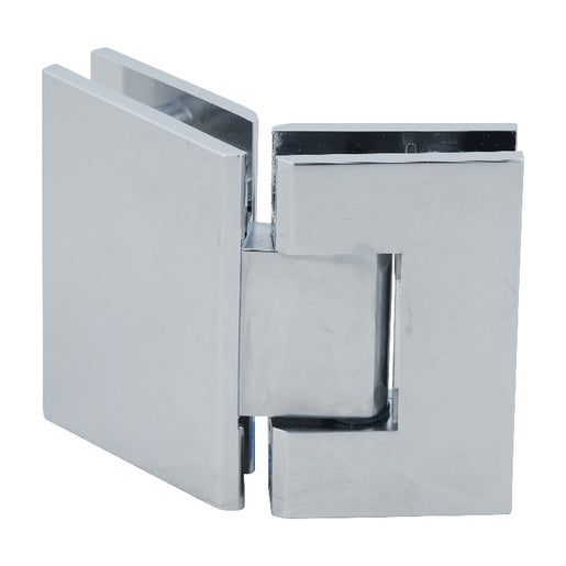 CRL Polished Chrome Geneva 545 Series 135 Degree Glass-to-Glass Hinge - Item # GEN545CH