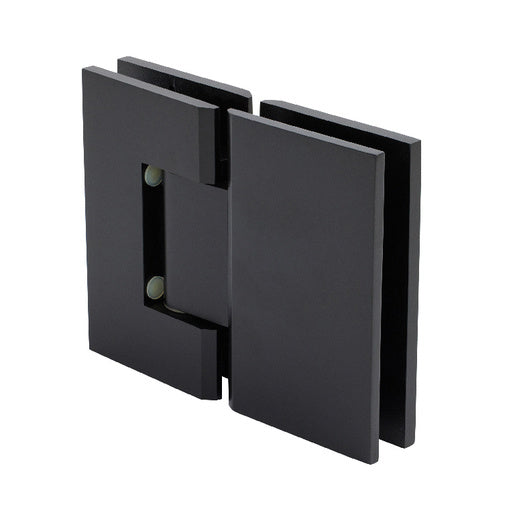 CRL Oil Rubbed Bronze Geneva 580 Series 180 Degree Glass-to-Glass Hinge with 5 Degree Offset - Item # GEN5800RB