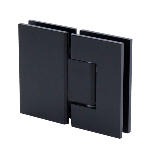 FHC Glendale Series 180 Degree Glass to Glass Hinge - Matte Black - Item # GLEN180MB