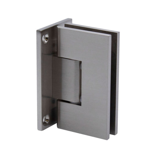 FHC Glendale Series Wall Mount Hinge - Full Back Plate - Brushed Nickel - Item # GLENF1BN
