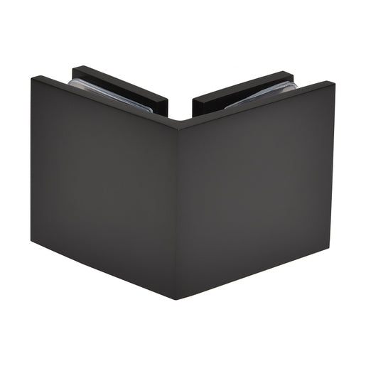 CRL Oil Rubbed Bronze Square 90 Degree Glass-to-Glass Clamp - Item # SGC900RB
