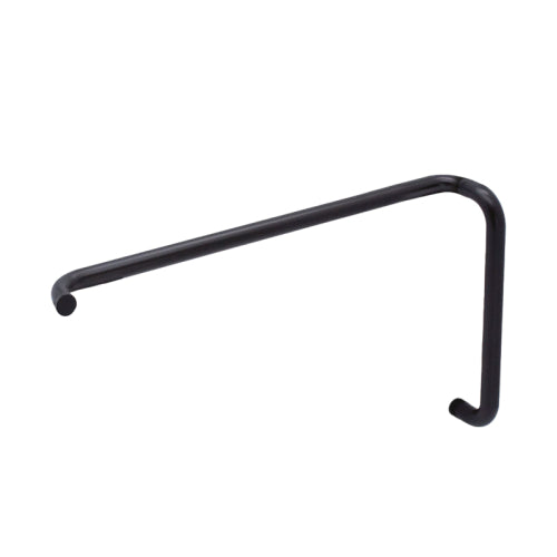 FHC 8" x 22" Tubular Pull / Towel Bar Combo No Washers For 1/4" To 1/2" Glass - Oil Rubbed Bronze - Item # TBRN8X220RB